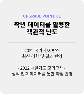 UPGRADE POINT. 01