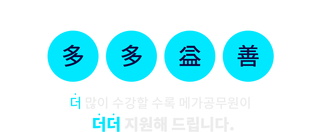 메가스터디가 만든 공무원 전문학원, 메가공무원학원