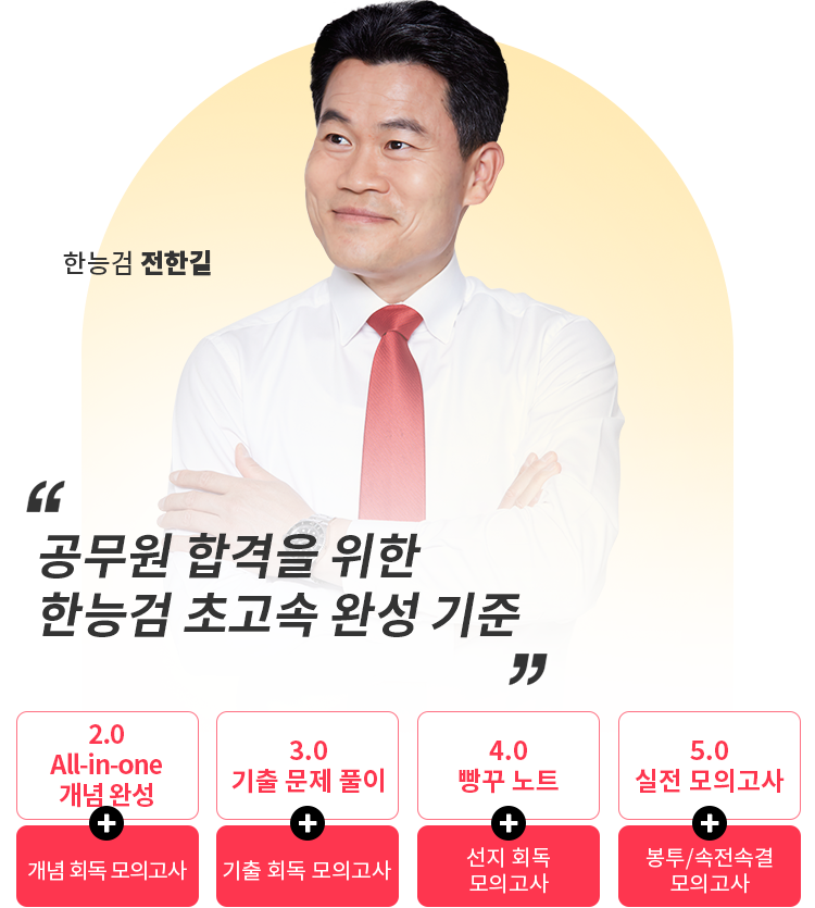 한능검 전한길 - 공무원 합격을 위한 한능검 초고속 완성 기준