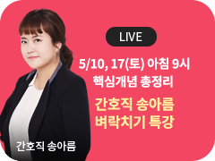 핵심 개념 총정리 2025 간호직 송아름 벼락치기 특강